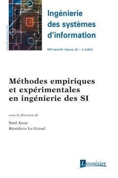 Ingénierie des systèmes d'information RSTI série ISI volume 20 n° 6