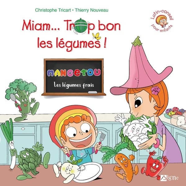 Miam, trop bon les légumes !