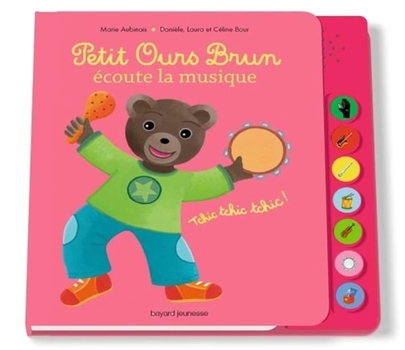 Petit Ours brun écoute la musique : tchic tchic tchic !