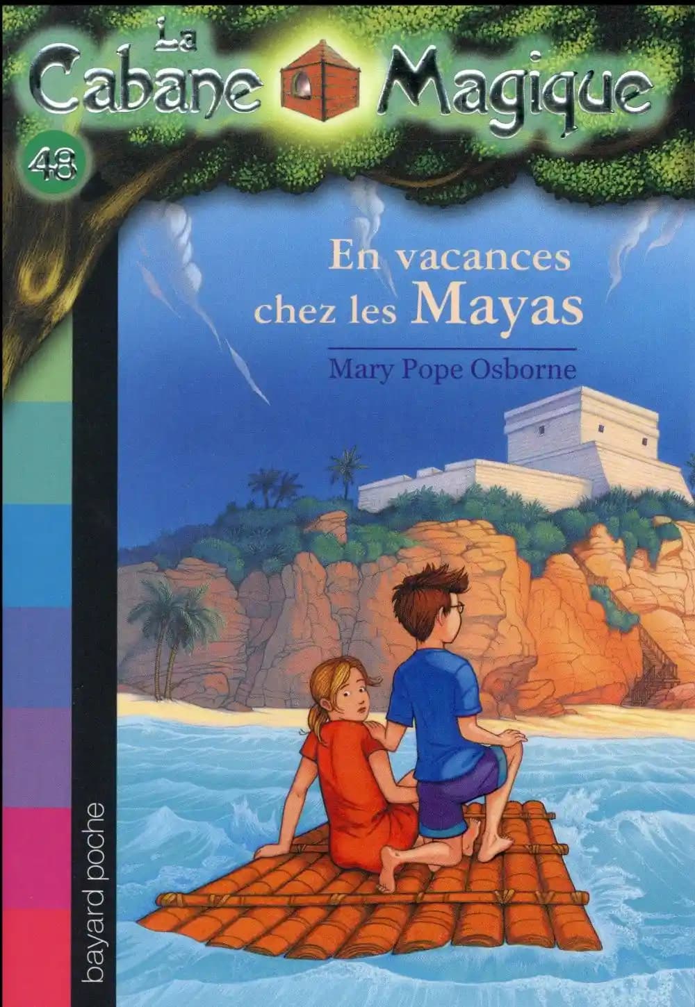 La Cabane Magique, T48 : En vacances chez les Mayas