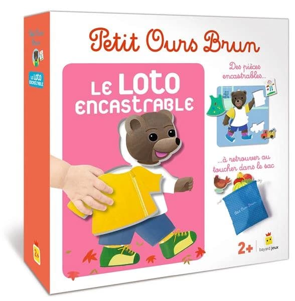 Petit Ours Brun ; le loto encastrable
