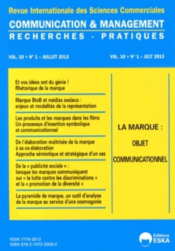 La marque : objet communicationnel