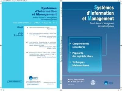 COMPORTEMENTS SECURITAIRES-SIM 3-2017 : POPULARITE DES LOGICIELS LIBRES-TECHNIQUES BIBLIIMETRIQUES