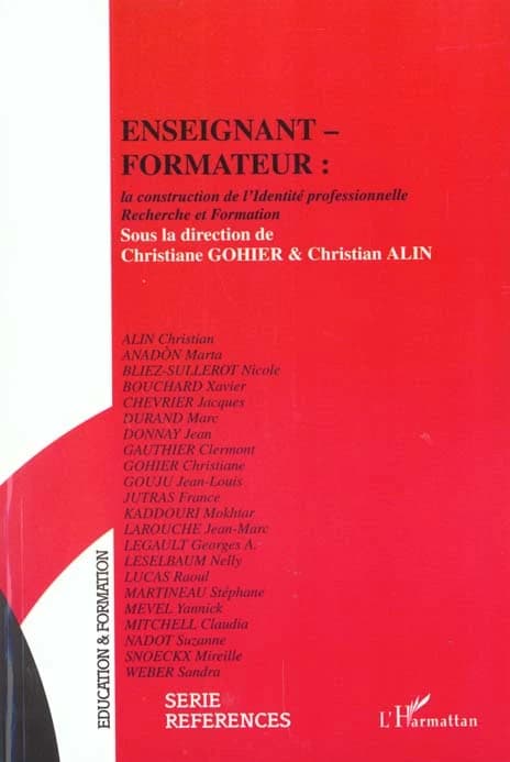Enseignant-formateur : la construction de l'identité professionnelle : recherche et formation