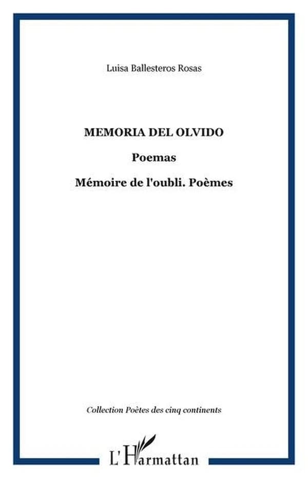 Memoria del olvido : poemas