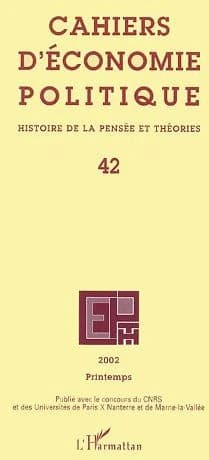 Cahiers d'économie politique n.42 : histoire de la pensée et théories