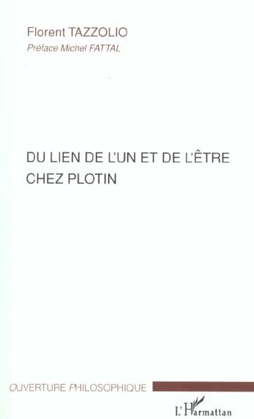 Du lien de l'un et de l'être chez Plotin