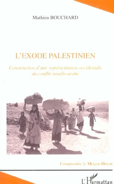 L'exode palestinien : construction d'une représentation occidentale du conflit israélo-palestinien