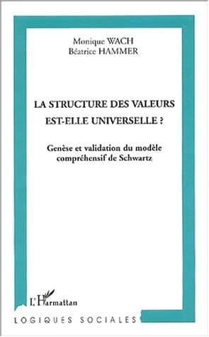 La structure des valeurs est-elle universelle ? : genèse et validation du modèle compréhensif de Schwartz
