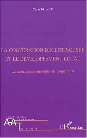La coopération décentralisée et le développement local : les instruments juridiques de coopération