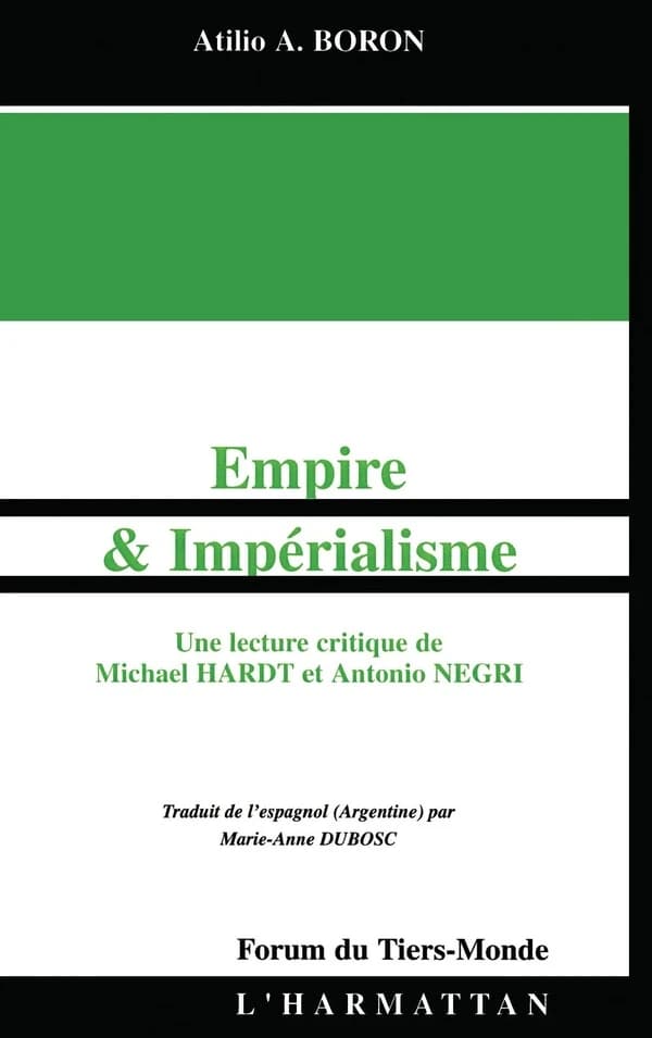 Empire & impérialisme : une lecture critique de Michael Hardt et Antonio Negri