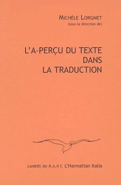 L'a-perçu du texte dans la traduction
