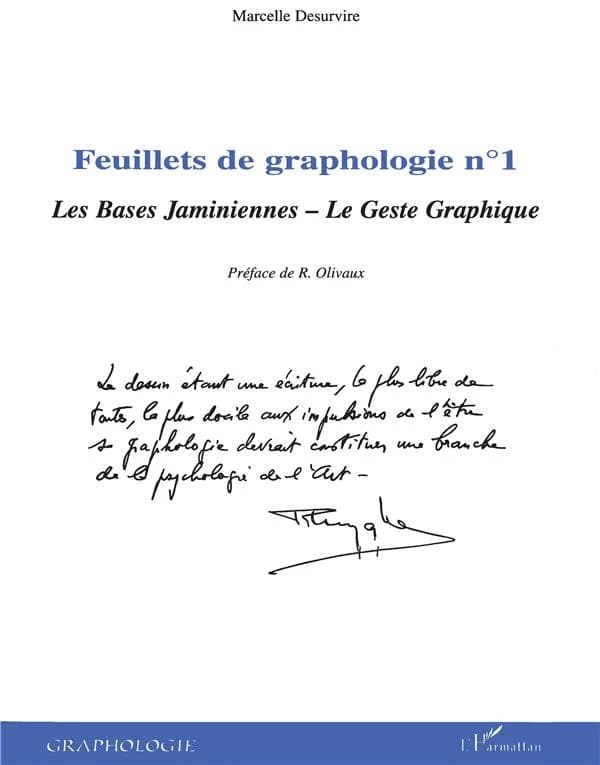 Les bases jaminiennes : le geste graphique