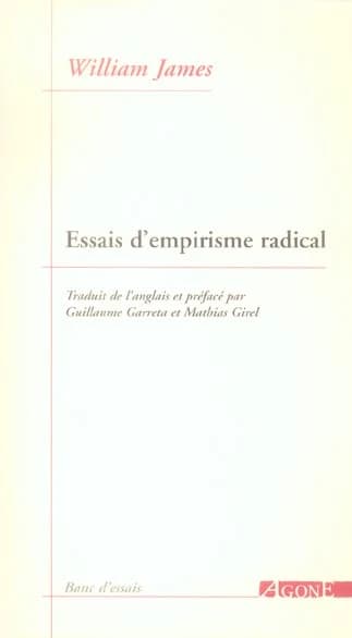 Essais d'empirisme radical