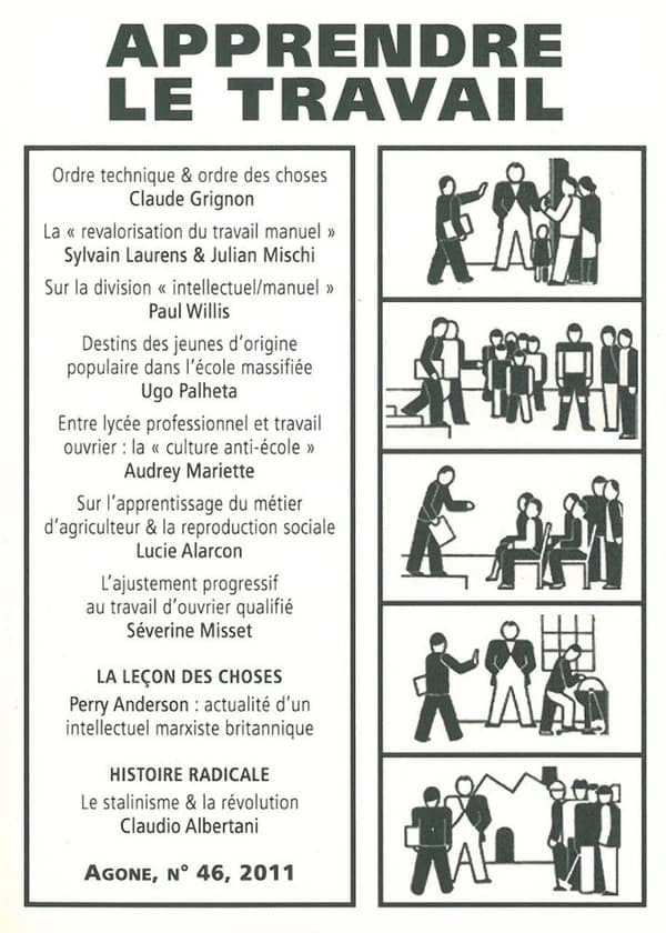 REVUE AGONE n.46 : apprendre le travail