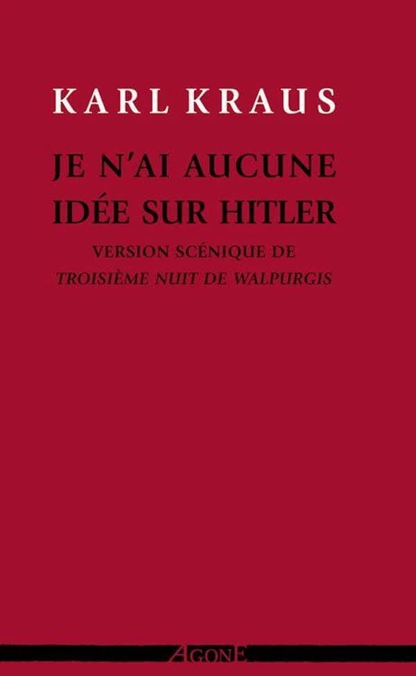 Je n'ai aucune idée sur Hitler