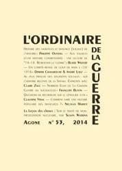 REVUE AGONE n.53 : l'ordinaire de la guerre