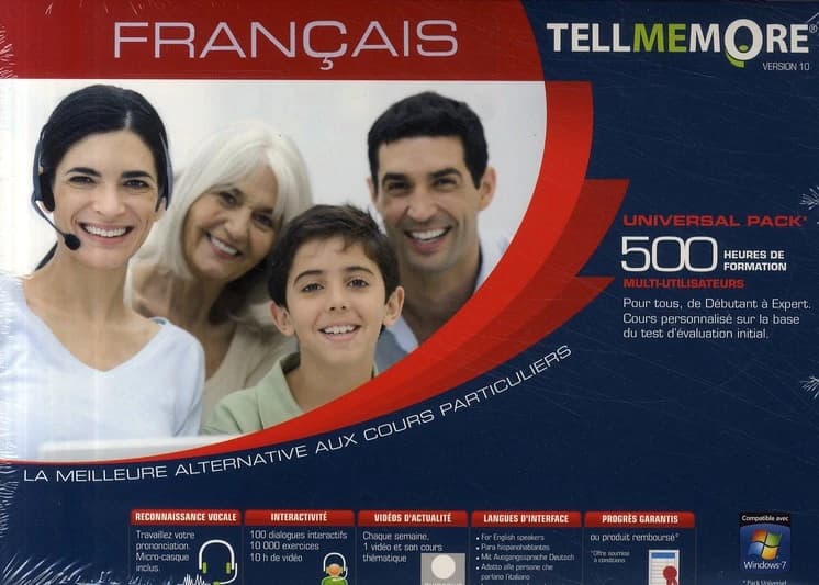 Tell me more : version 10. Français : universal pack
