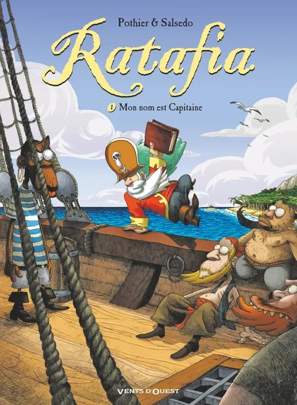 Mon nom est Capitaine (Nouvelle éd.) scénario, Nicolas Pothier ; dessin, Frédérik Salsedo ; couleur, Greg Salsedo