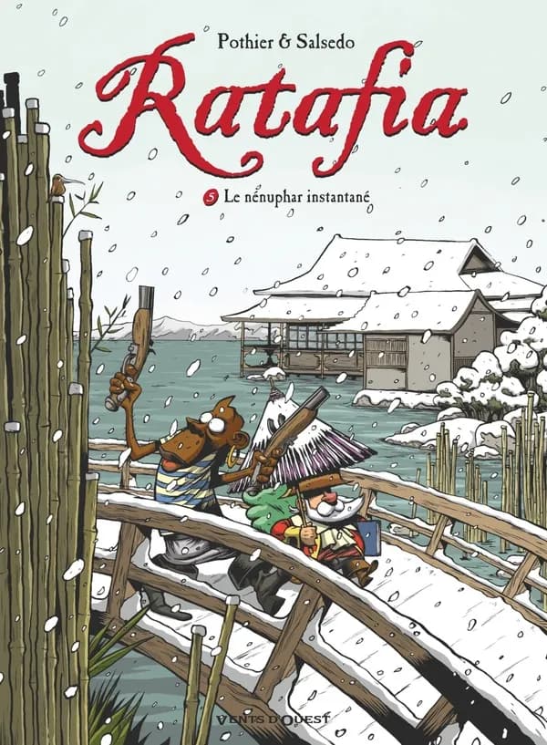 Le nénuphar instantané (Nouvelle éd.) scénario, Nicolas Pothier ; dessin, Frédérik Salsedo ; couleur, Greg Salsedo