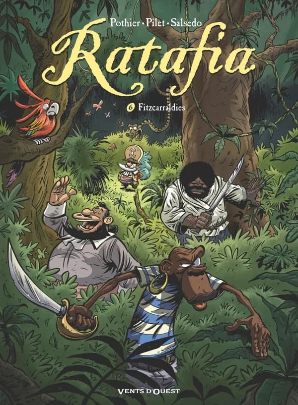 Fitzcarraldies (Nouvelle éd.) scénario, Nicolas Pothier ; dessin, Frédérik Salsedo ; couleur, Greg Salsedo...
