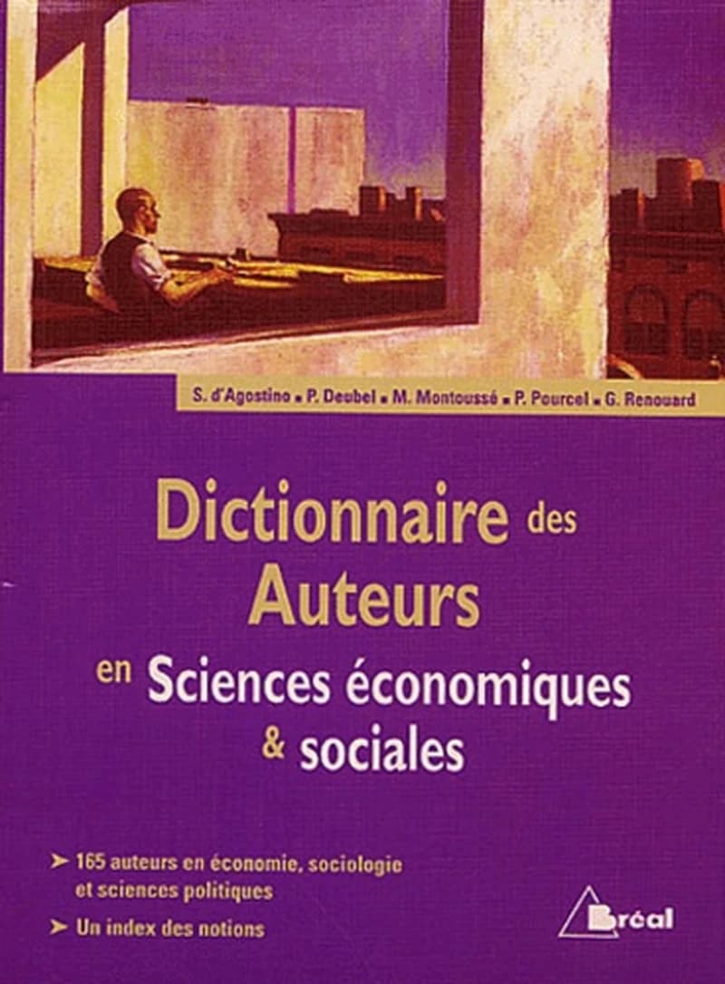Dictionnaire des auteurs en sciences économiques et sociales