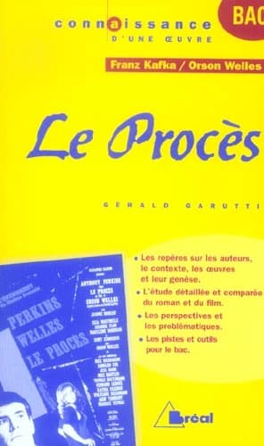 "Le procès", Franz Kafka, Orson Welles