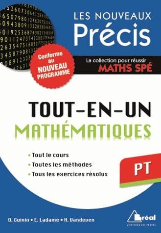 Tout-en-un mathématiques : PT