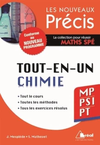 Tout-en-un chimie : MP, PSI, PT