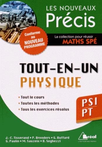 Tout-en-un physique : PSI, PT