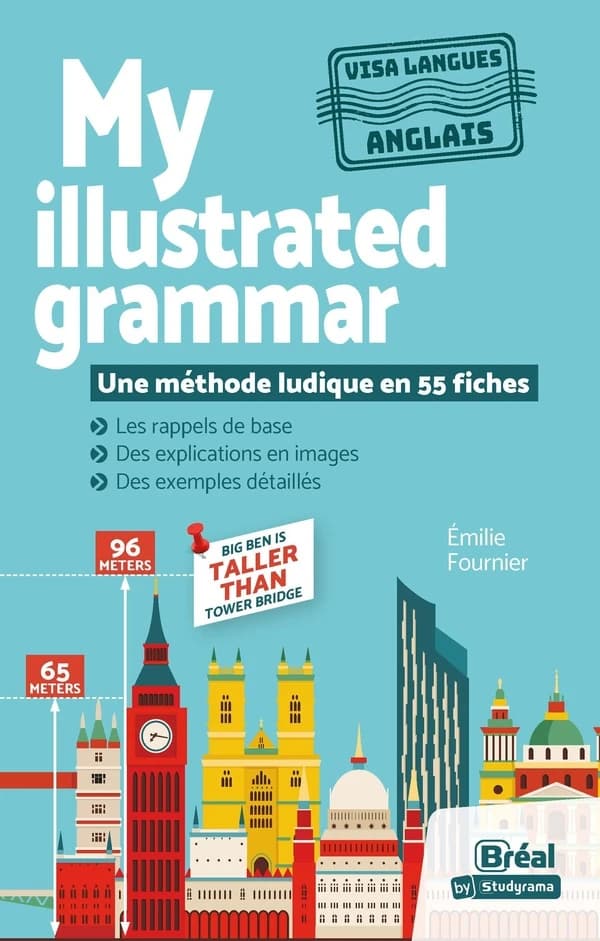 My illustrated grammar : une méthode ludique en 55 fiches