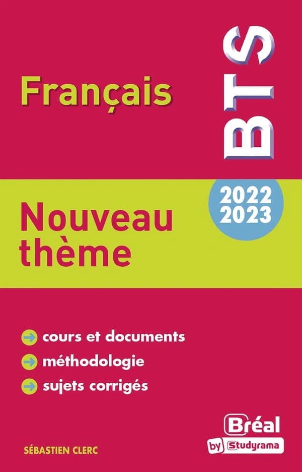 Thème BTS : dans ma masion ; français 2022-2023