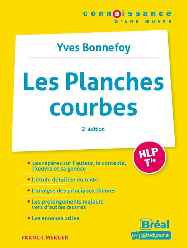 Yves Bonnefoy, "Les planches courbes" (2e éd.) Franck Merger,...