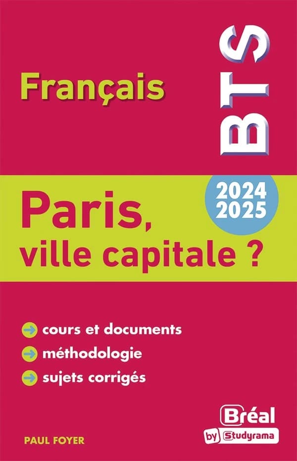Paris, ville capitale ? : thème 2024-2025