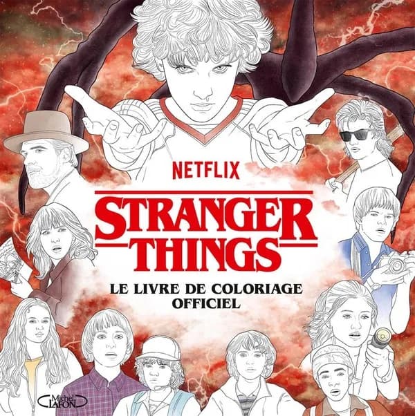 Stranger Things : netflix : le livre de coloriage officiel : [Album à colorier]