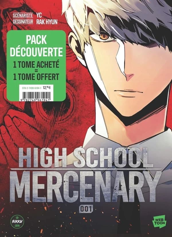 High School Mercenary : coffret Tomes 1 et 2