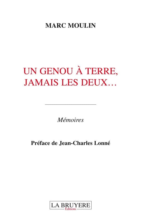 Un genou à terre, jamais les deux...