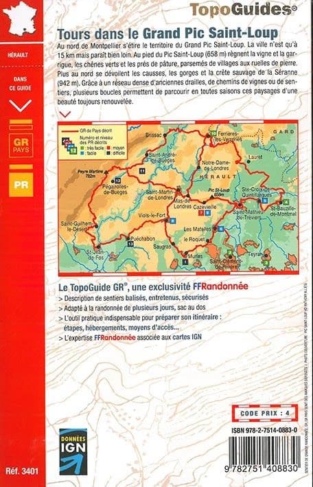 Tours dans le Grand Pic Saint-Loup