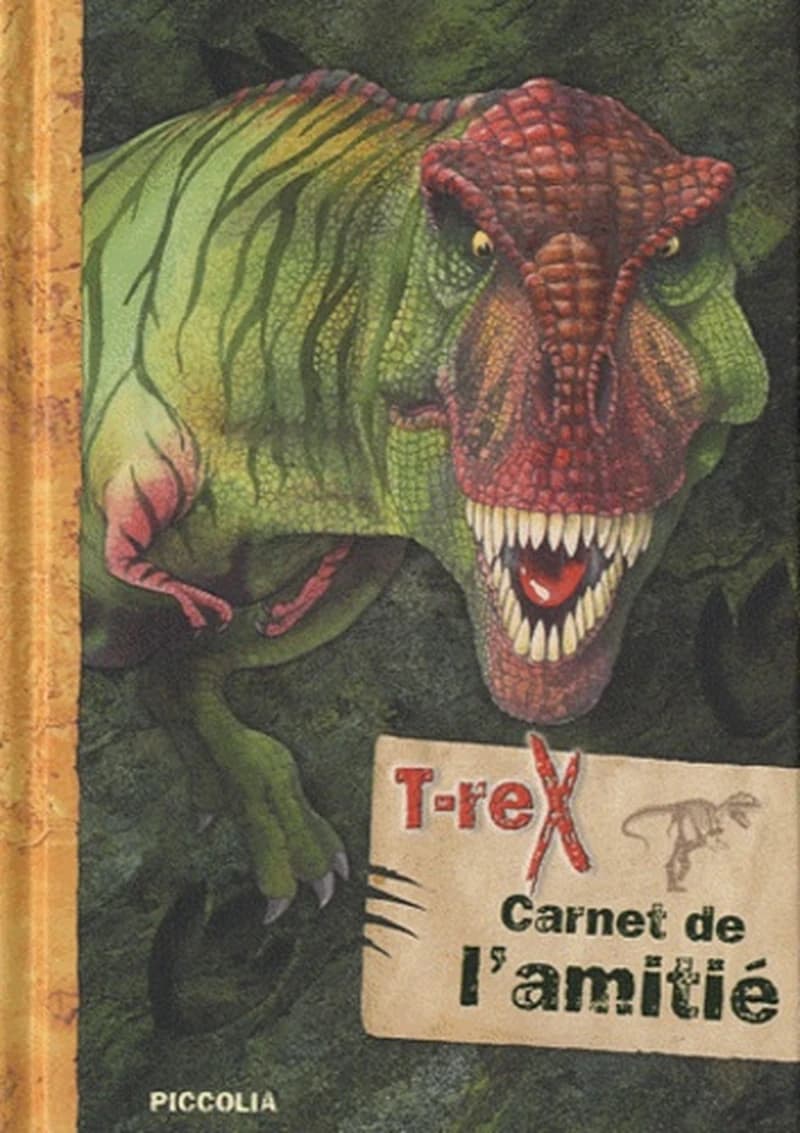 Carnet de l'amitié T-rex