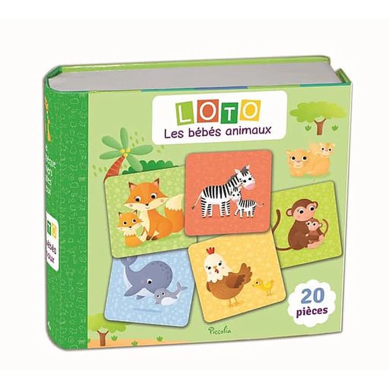 Le loto des bébés animaux