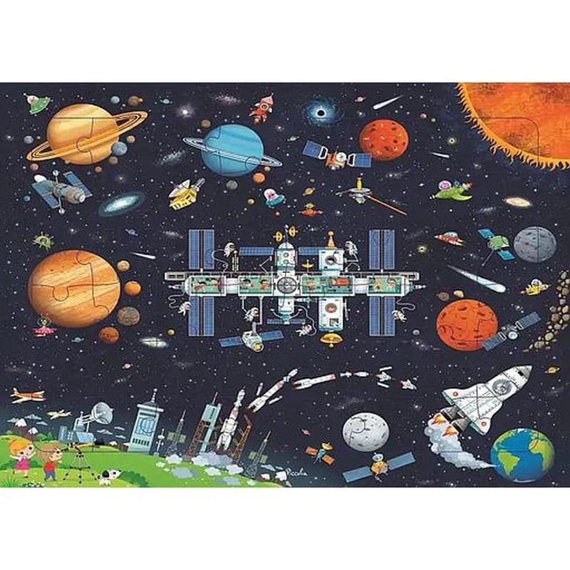 Un voyage dans l'espace : 48 pièces
