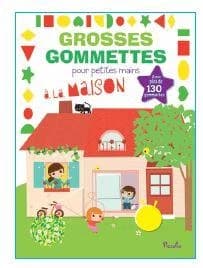 Grosses gommettes pour petites mains : à la maison