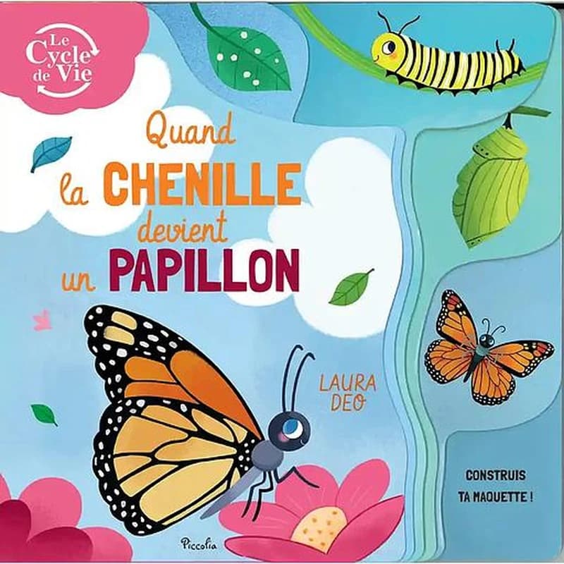 Quand la chenille devient un papillon