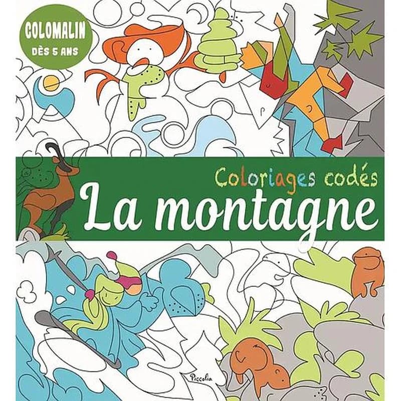 Coloriage : La montagne