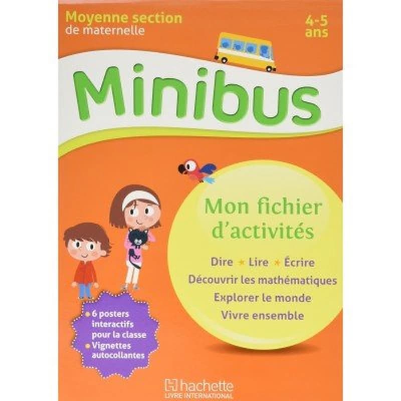 MINIBUS Maternelle MS Mon fichier d'activités "tout en un"