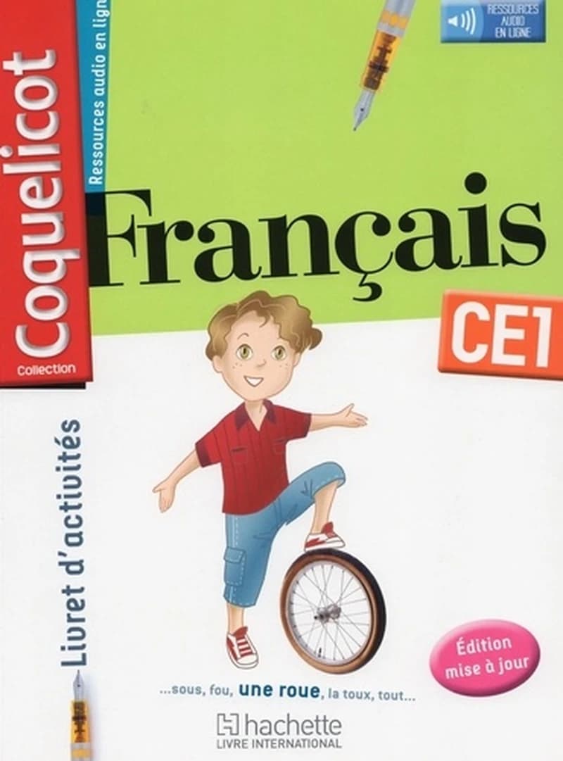 COQUELICOT FRANCAIS CE1 CAHIER 2017