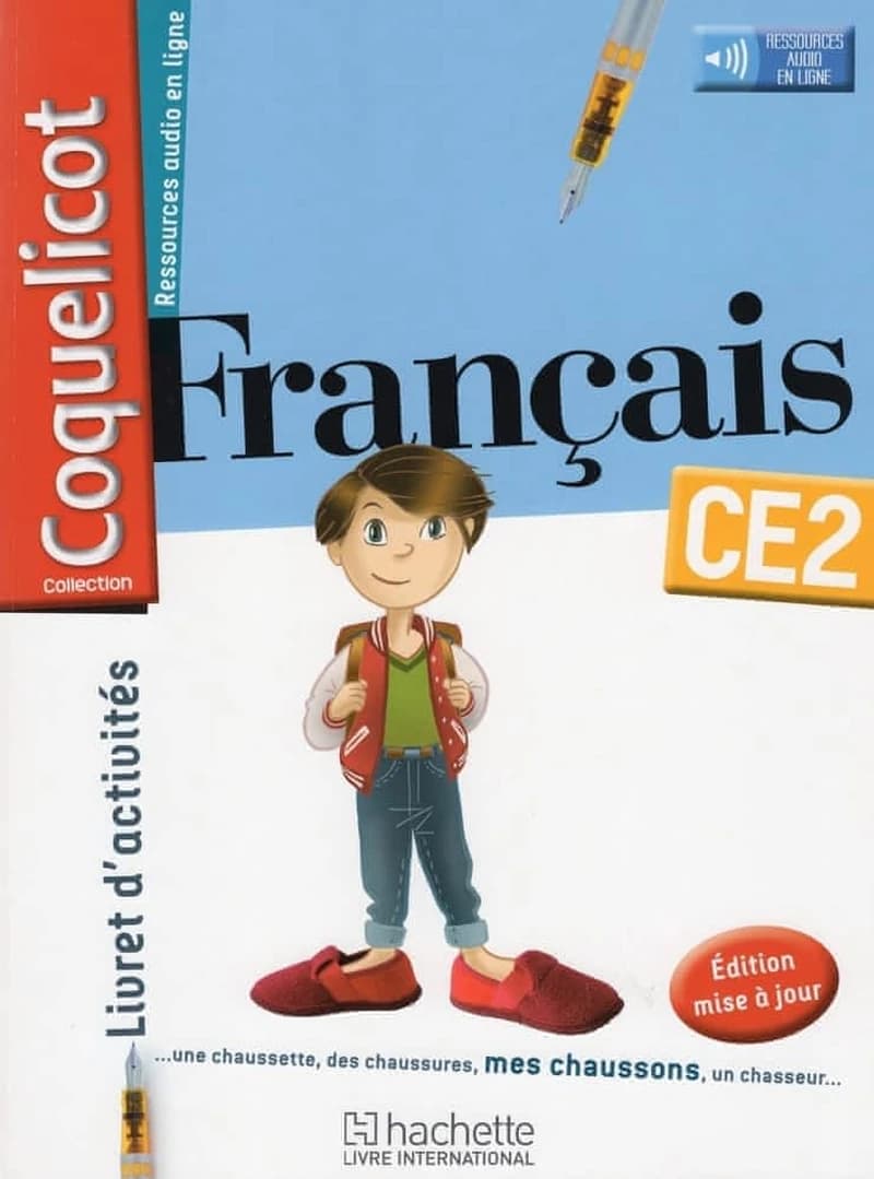 COQUELICOT FRANCAIS CE2 CAHIER 2017