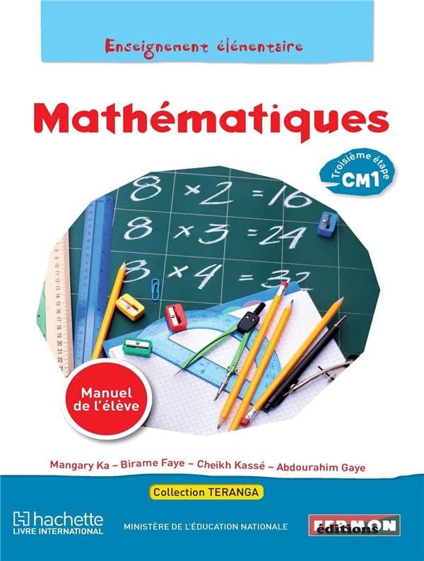 Mathematiques senegal cm1 3e etape eleve