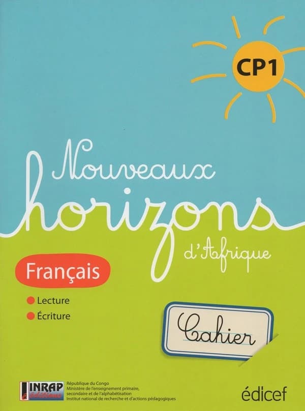 Nouveaux horizons d'Afrique : francais ; CP1 ; livret d'activités