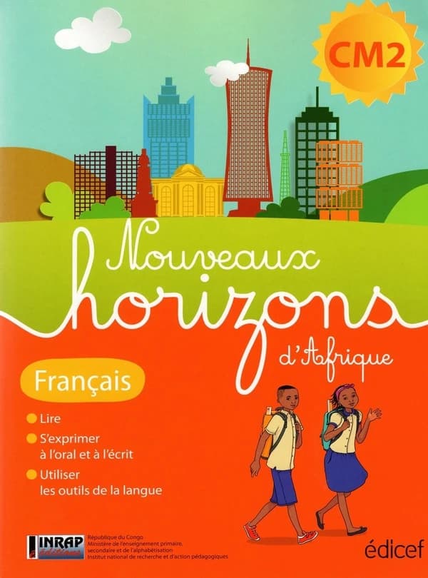 Nouveaux horizons d'Afrique : français ; CM2 ; Congo ; livre de l'élève